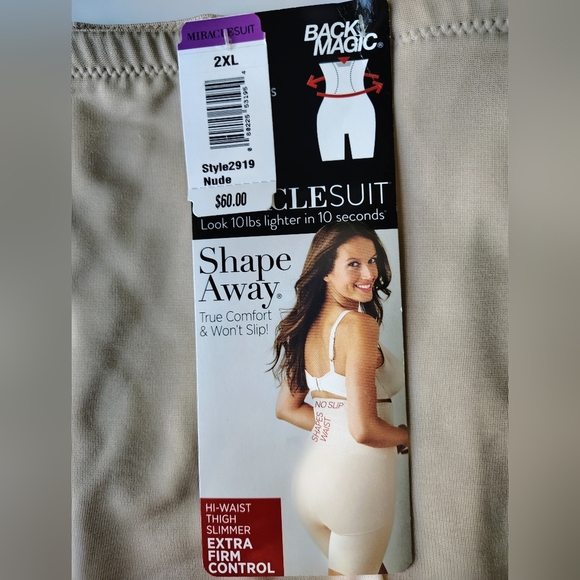 Miraclesuit Shapeaway high-waist girdle, thigh and abdomen reducer, comfort. - Picture 11 of 15